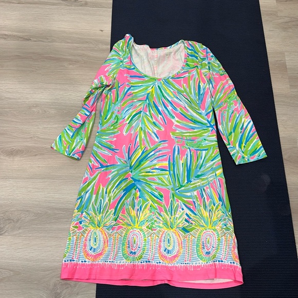Lilly Pulitzer Dresses & Skirts - Lilly Pulitzer pink floral dress